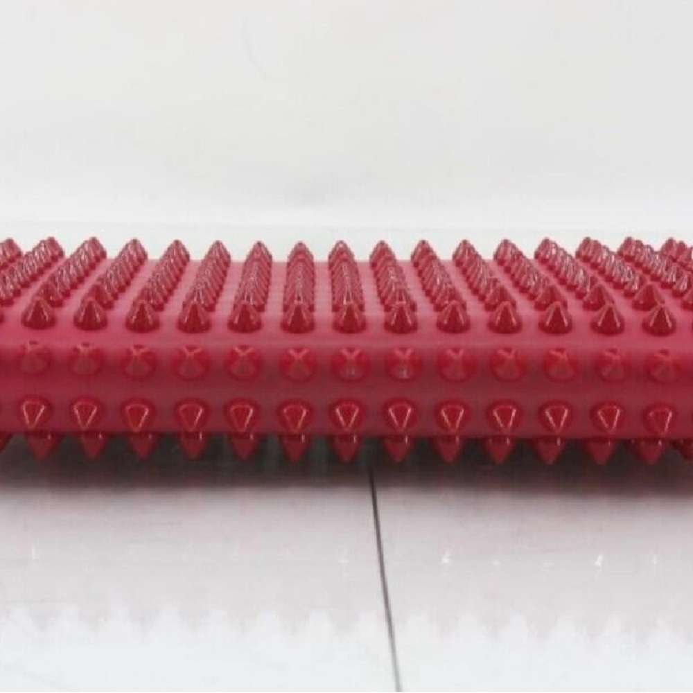 Christian Louboutin Red Studded Wallet - Picture 3 of 4